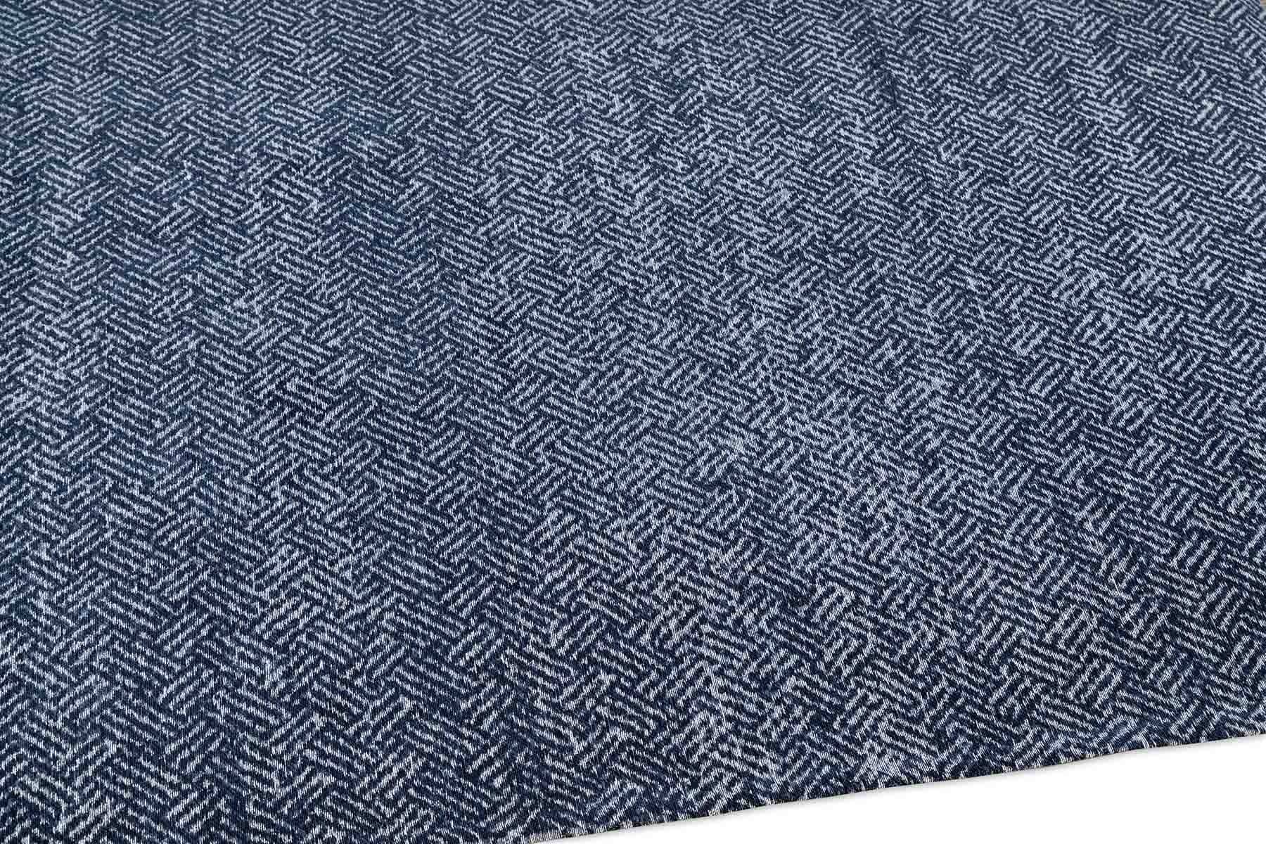 Moderner Teppich PORTO NAVY - Waschbarer Teppich – Bild 6